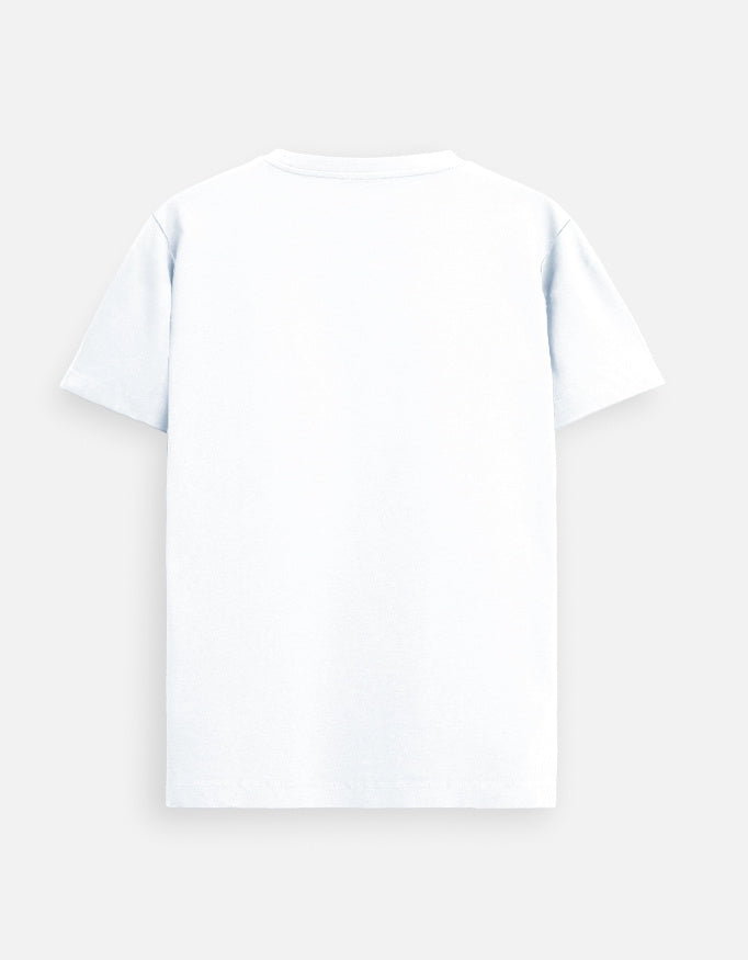 Minimal Text White Tee | Supima Cotton | f*ck mediocrity.